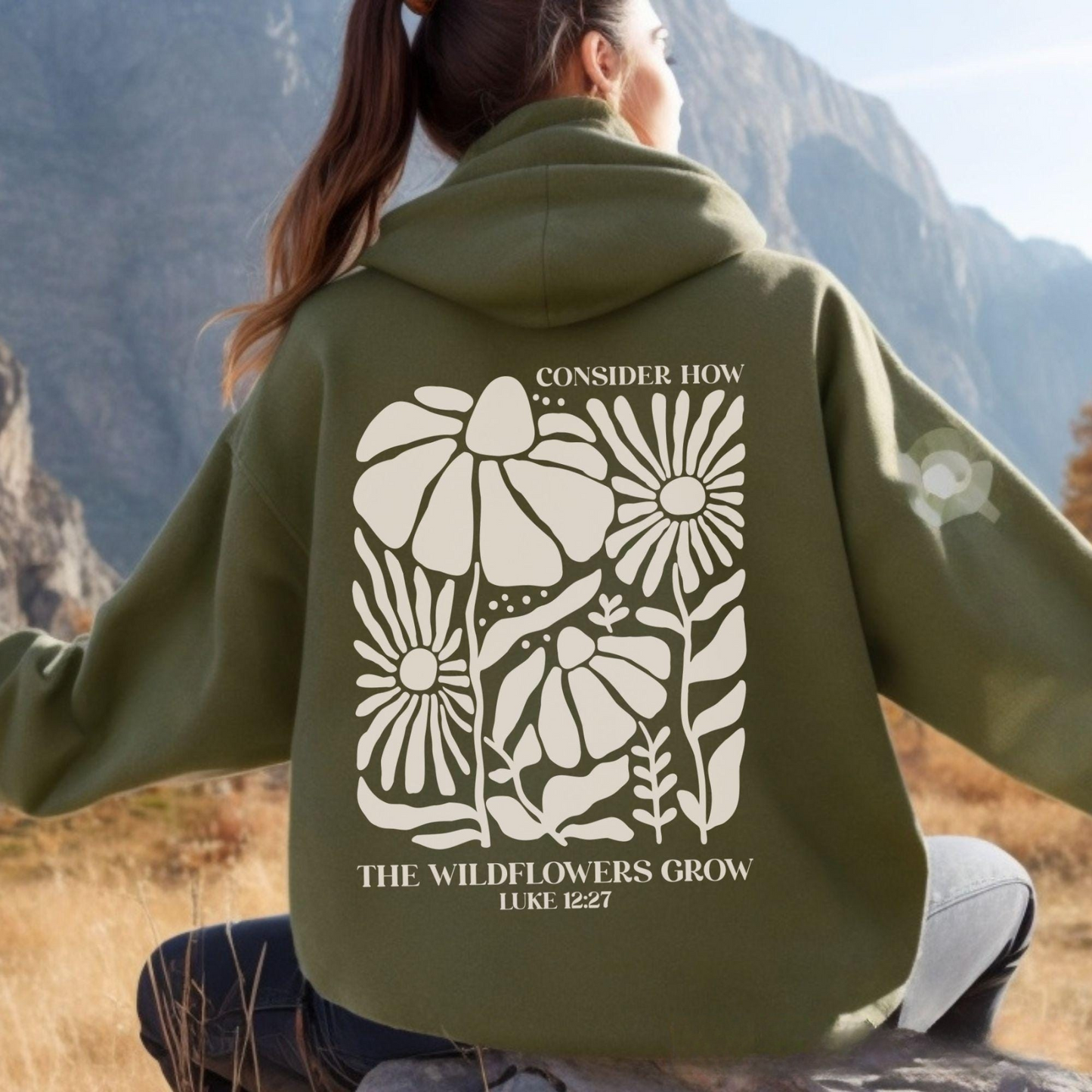 Luke 12:27 Hoodie