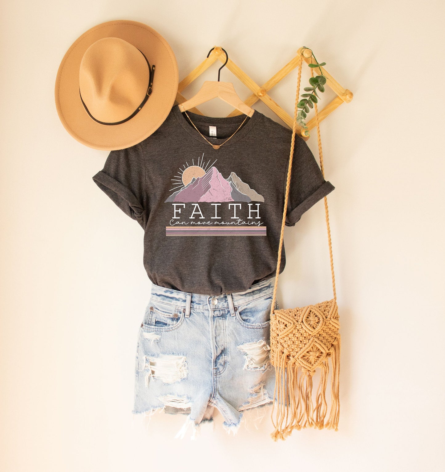 Faith Can Move Mountains T-Shirt V4