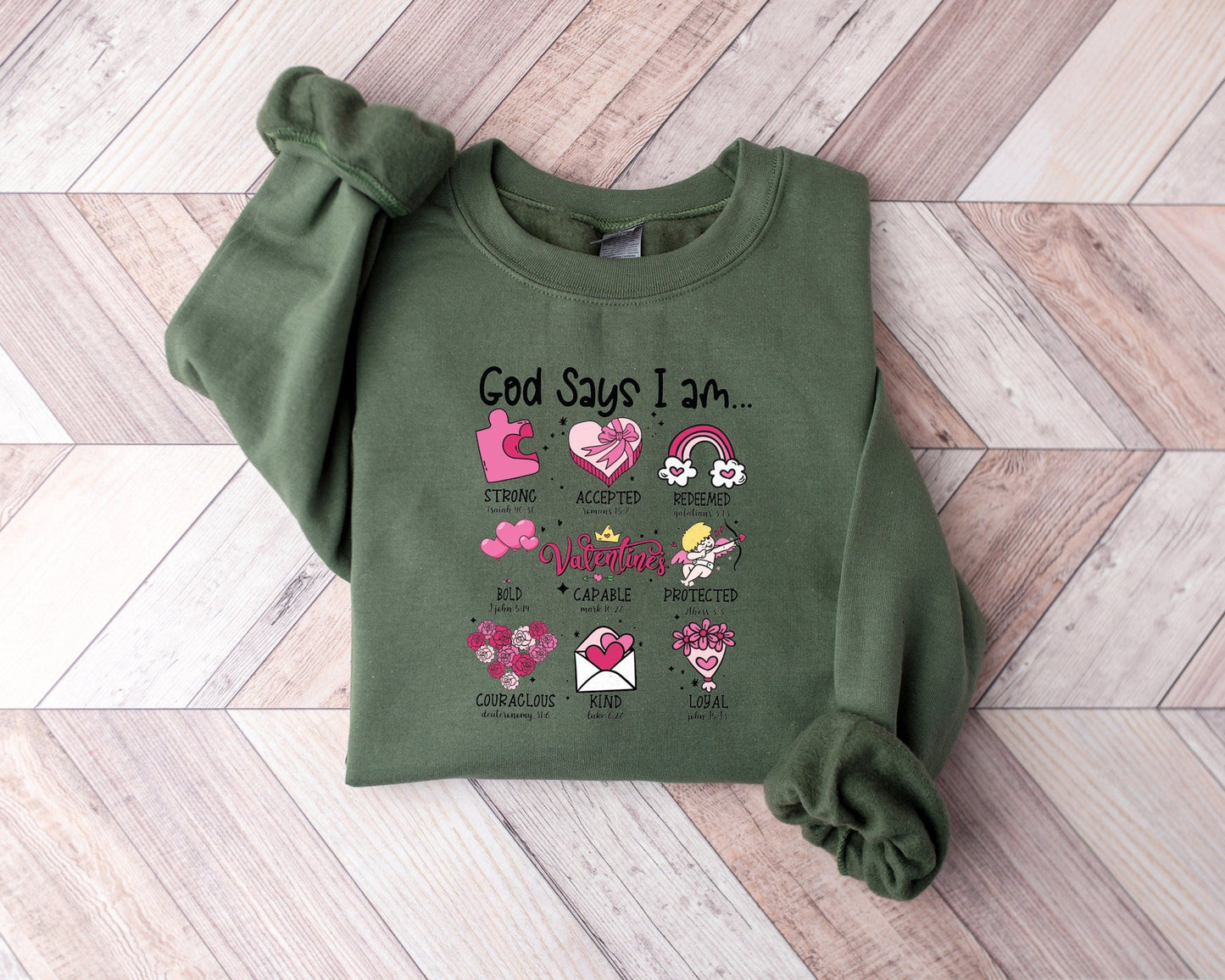 God Says I Am Sweater