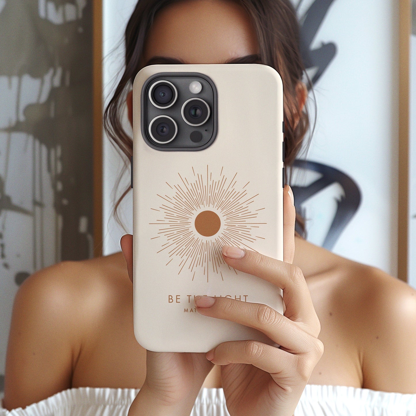 Be The Light Phone Case V2