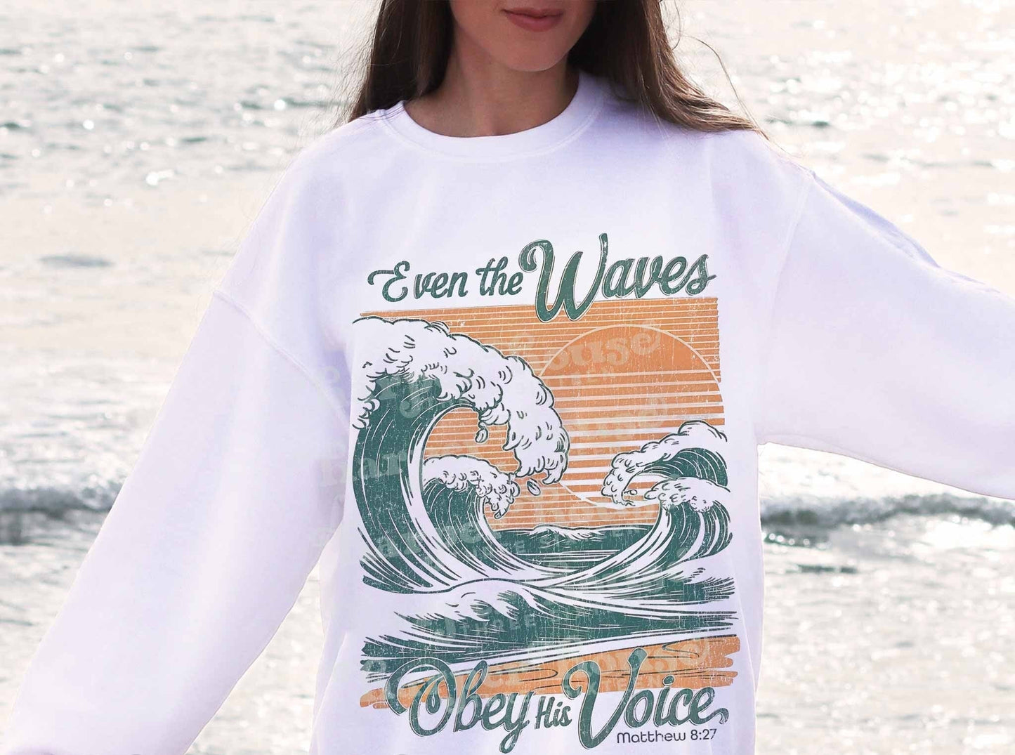 Even The Waves Sweater V2