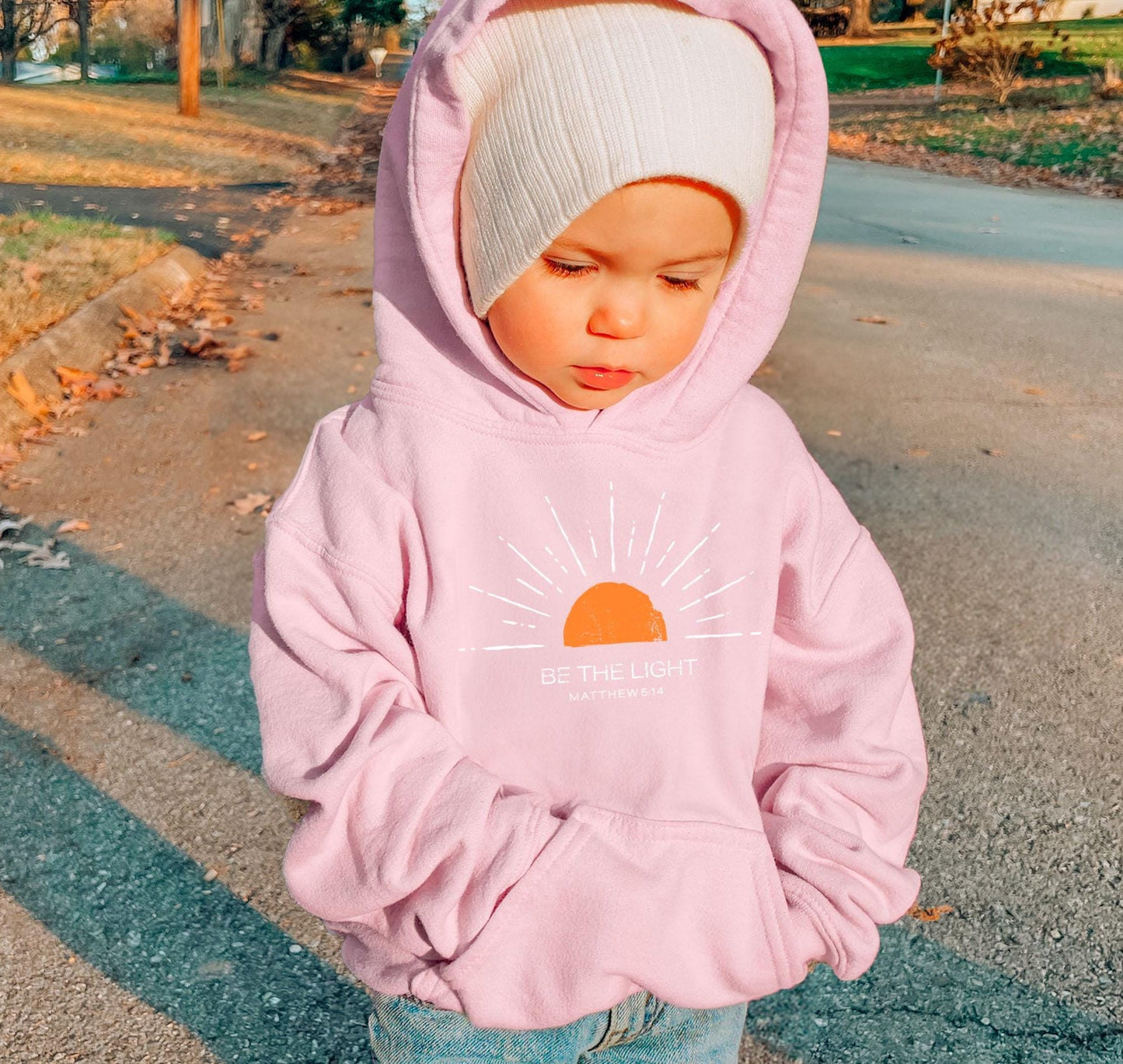 Be The Light Kids Hoodie