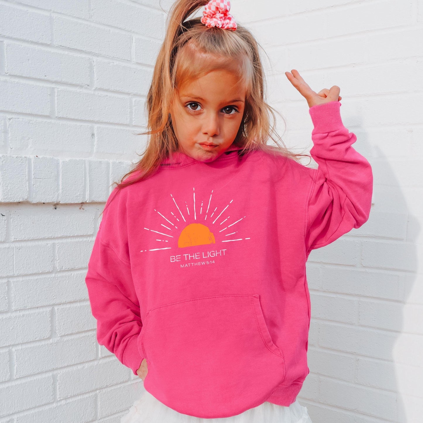 Be The Light Kids Hoodie