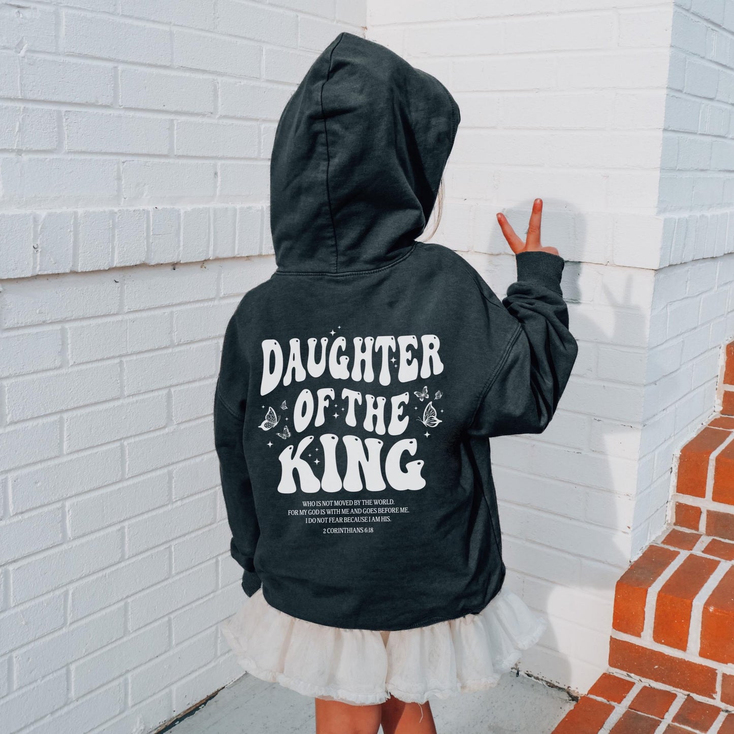 Daughter Of The King Kids Hoodie