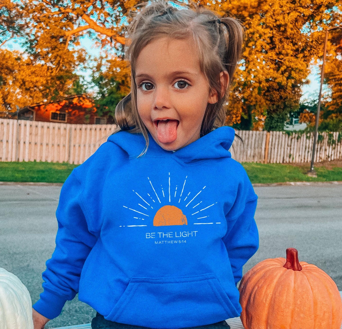 Be The Light Kids Hoodie
