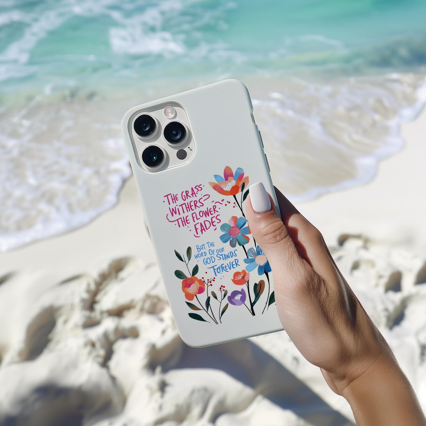 Christian Floral Phone Case
