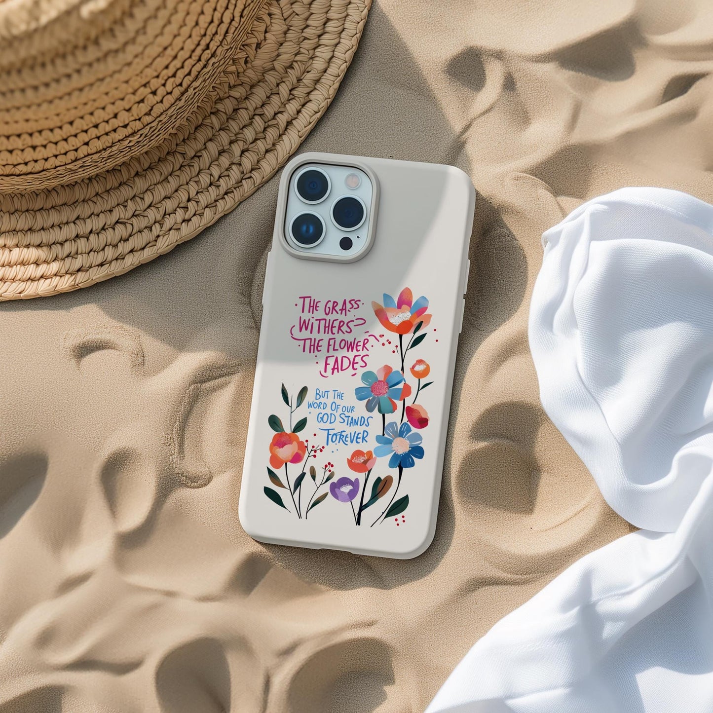 Christian Floral Phone Case