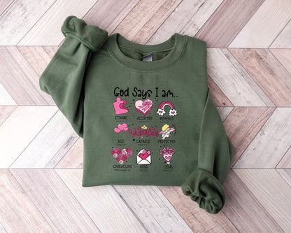 God Says I Am Sweater